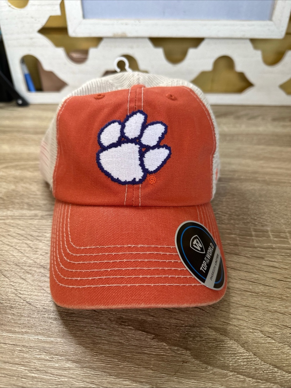 NCAA TOW Clemson Tigers Playoff Semifinals Bowl Trucker Mesh Adjustable Hat Cap